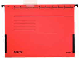Leitz WISZ.LEITZ ALPHA ČERVENÁ 19860025 ZÁVĚSNÝ POTŘEB - 19860025 N