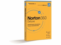 Norton 360 DELUXE 25GB + VPN 1 lic. 3 lic. 3 roky (21435519) NORTON 360 DELUXE 25GB +VPN 1 uživatel pro 3 zařízení na 3 roky ESD