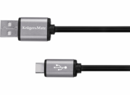 Kabel KRUGER & MATZ KM1240 USB - USB-C 1,8m