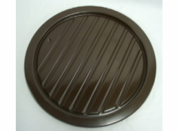 Kryt na dřez kulatý 39 cm hnědý