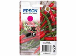 Epson 503XL - 6.4 ml - XL - purpurová - originální - blistr s RF / akustickým alarmem - inkoustová cartridge - pro Expression Home XP-5200, XP-5205; WorkForce WF-2960DWF, WF-2965DWF
