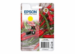 Epson 503XL Singlepack - 6.4 ml - XL - žlutá - originální - blistr s RF / akustickým alarmem - inkoustová cartridge - pro Expression Home XP-5200, XP-5205; WorkForce WF-2960DWF, WF-2965DWF