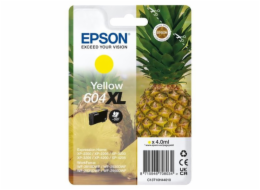 Epson 604XL Singlepack - 4 ml - XL - žlutá - originální - blistr s RF / akustickým alarmem - inkoustová cartridge - pro Expression Home XP-2200, 2205, 3200, 3205, 4200, 4205; WorkForce WF-2910, 2930, 