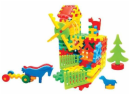 Chako Construction Blocks Magician Mill 62 Elements