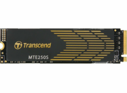TRANSCEND MTE250S 2TB SSD disk M.2 2280, PCIe Gen4 x4 NVMe 1.4 (3D TLC), graphene heatsink, 7100MB/s R, 6500MB/s W