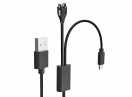Tactical USB Nabíjecí a Datový Kabel 2v1 pro Garmin Fenix 7 + USB-C