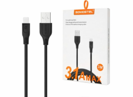 Somostel USB-A - Lightning kabel 3 m černý (25930)