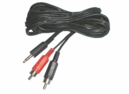 Kabel TIPA JACK 3.5 stereo/2xCINCH 1,5m