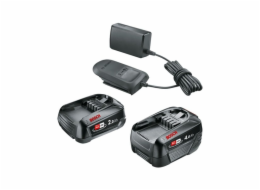 Startovací sada 18V (2,0 Ah + 4,0 Ah + AL 18V-20)