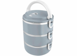 Jídlonosič termo 3 dílný (3x500 ml) modrý