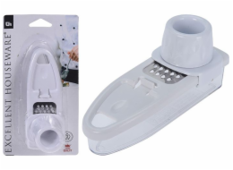 Struhadlo na česnek 14x4,5x6 cm mix barev nerez/plast