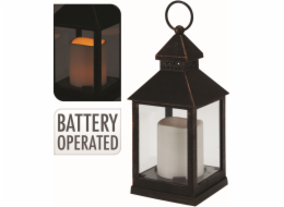 Lucerna vánoční 23 cm LED svítící