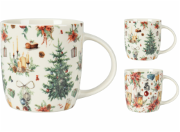 Hrnek Vánoční mix dekorů