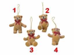 Ozdoba vánoční medvídek béžový