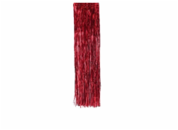 Lameta vánoční hladká červená 100 cm