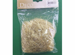 Lameta vánoční vlasy zlatá 17 g