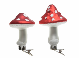 Ozdoba&nbsp;MUCHOMŮRKA&nbsp;na&nbsp;skřipci&nbsp;3&nbsp;ks