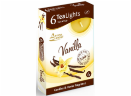 Svíčka&nbsp;čajová&nbsp;6&nbsp;ks&nbsp;Vanilla