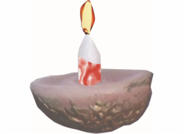 Svíčka plovoucí 3 ks ořech