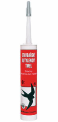 Tmel stavební 310 ml butyl Red line šedý