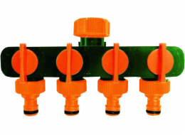 Rozdělovač 3/4"-1" vnitřní závit na 4 rychlospojky 1/2" s v