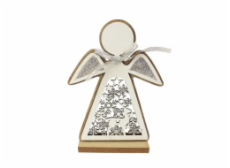 Dekorace anděl 18x12,7 cm