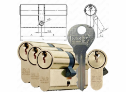 Vložka 2002 TRIO 100RSD 29+35 6 klíčů