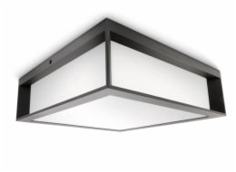 SKIES ANTRACITOVÉ STROPNÍ A STĚNNÉ SVÍTIDLO 2X E27/ 42W IP44 HLINÍK/ PLAST