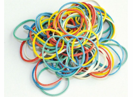 Q-Connect Q-CONNECT gumičky, 250g, průměr 25mm, mix barev
