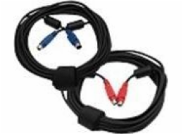 Logitech GROUP - Video kabel - S-Video - mini-DIN s piny (male) do mini-DIN s piny (male) (balení 2)