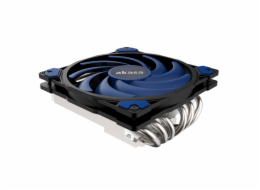 AKASA chladič CPU ALUCIA H6LS (Height of 57mm), 12cm fan