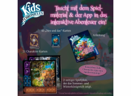 KOSMOS Kids Chronicles - The Search for the Moonstones, desková hra