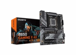 GIGABYTE B650 GAMING X AX / AMD B650 / AM5 / 4x DDR5 / 3x M.2 / USB-C / HDMI / DP / Wi-Fi / ATX