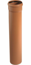 Venkovní kanalizační potrubí Magnaplast, O 110 mm, SN4, 2m