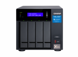 QNAP TVS-H474 NAS Tower Intel® Pentium® G7400 8 GB DDR4 QuTS hero Černá