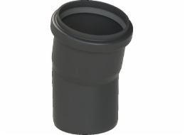 Almeva STARR Koleno 15° DN60 UV stabilní Černá