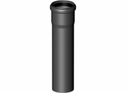Almeva STARR Trubka s hrdlem 0,5m DN60 UV stabilní černá7630005898062