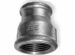 Odlewnia Zawiercie Redukční objímka M2 2 x 6/4" černá