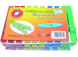 Kolíčky na prádlo 20 ks plast