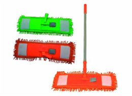 Mop plochý 42x13 cm žinylkový s teleskopickou násadou 130 cm