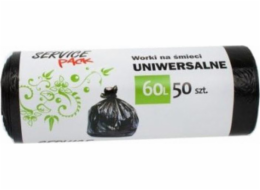 Stella STELLA pytle na odpadky, HDLD, 60 l, 50 ks, černé