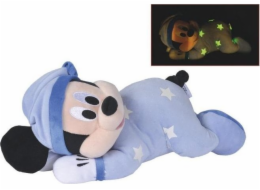 Simba Disney Goodnight Mickey GID, plyšová hračka