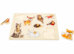 Puzzle Small Foot Dřevěné Lesní zvířátka