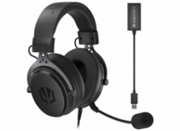 Endorfy headset VIRO Plus USB / drátový / s odnímatelným mikrofonem / USB / černý