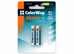 Colorway AAA 2ks CW-BALR03-2BL Colorway alkalická baterie AAA/ 1.5V/ 2ks v balení/ Blister