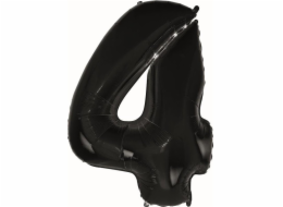 GoDan B&C fóliový balón, černý, 92 cm