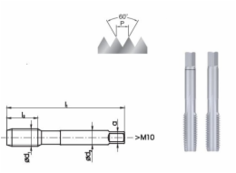 Fanar Ruční závitník M16 2 ks. (A1-220001-0160)