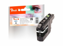 Peach Broskvový černý inkoust PI500-173 (kompatibilní s Brother LC-221BK)
