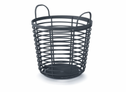 Koš úložný s uchy ZANZI BASCET antracit 40x37,5 cm