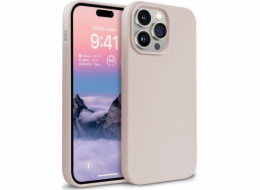 Barevný kryt Crong Crong – iPhone 14 Pro Max Case (pískově růžový)